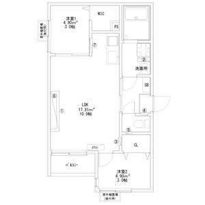  間取り図写真