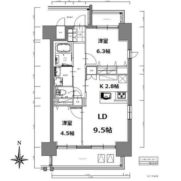  間取り図写真