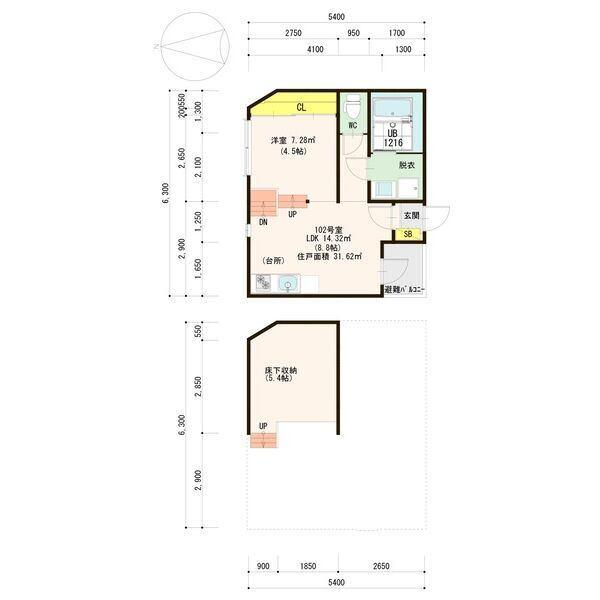  間取り図写真