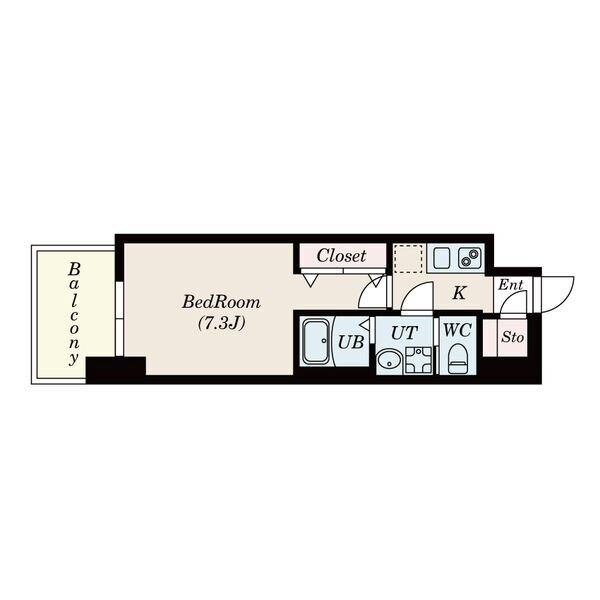 S-RESIDENCE名駅南（203） 間取り図画像