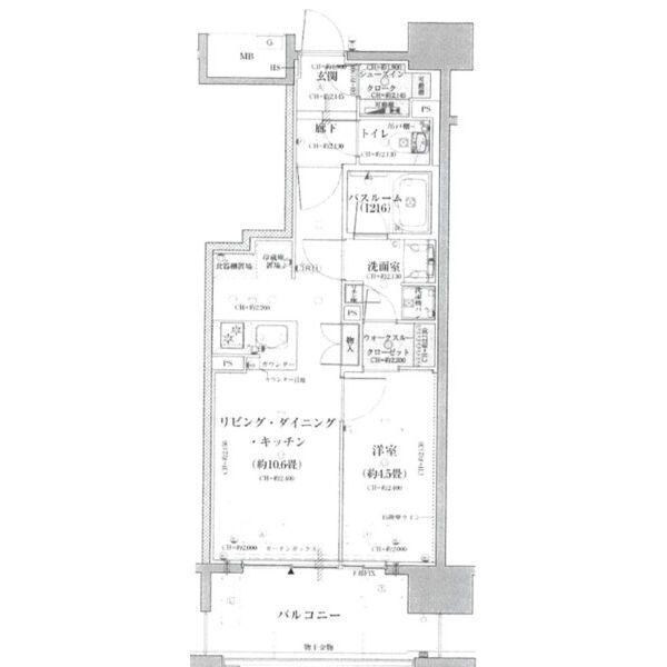  間取り図写真