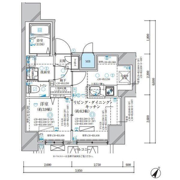  間取り図写真