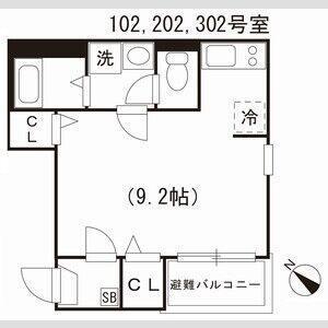  間取り図写真