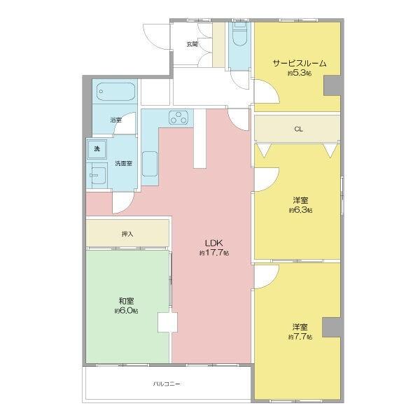  間取り図写真