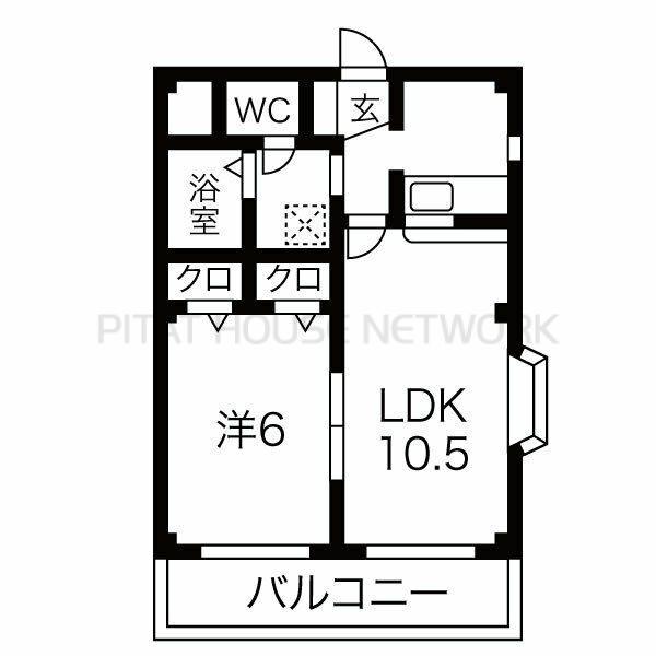 画像は別部屋となります。現状優先と致しま
