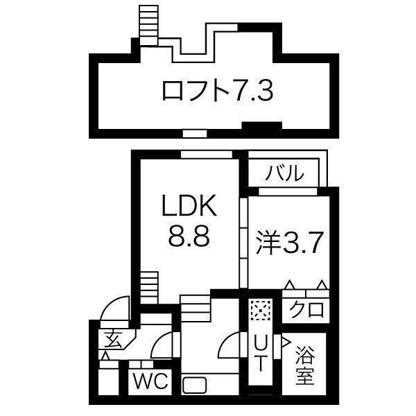  間取り図写真