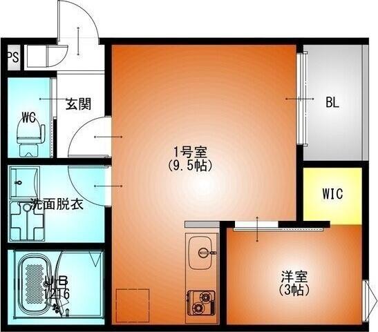  間取り図写真