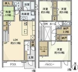  間取り図写真