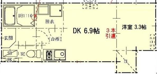  間取り図写真