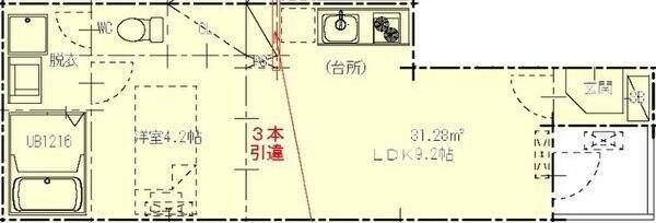  間取り図写真