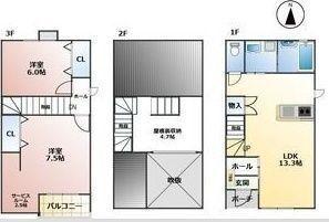  間取り図写真