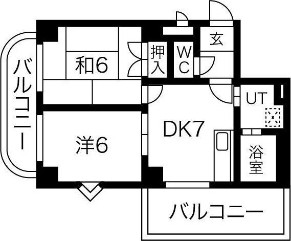 セントラルアイル（5A） 間取り図画像