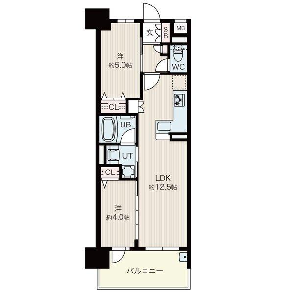 プレサンスロジェ名古屋駅NORTH　FRONT（303） 間取り図画像