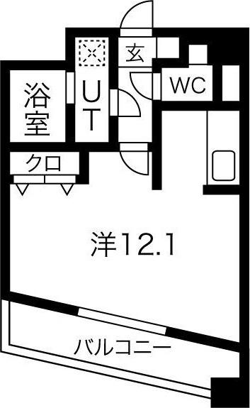 プラウランド名駅（1202） 間取り図画像