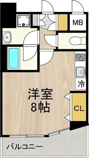 CITY SPIRE 名駅北（604） 間取り図画像