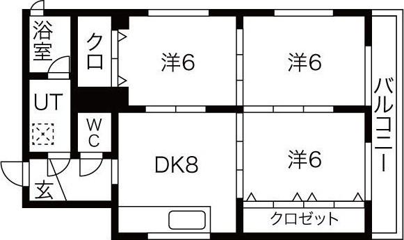 コーポエリオ（202） 間取り図画像