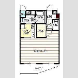 アルファ八田（505） 間取り図画像