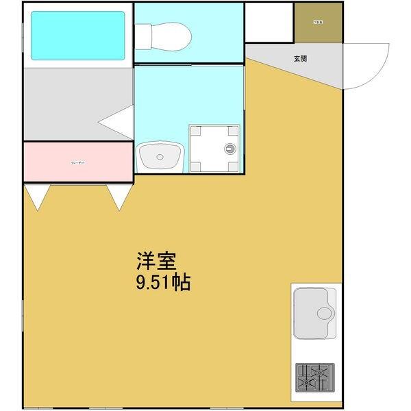 ピアチェーレ名駅（101） 間取り図画像