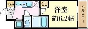 プレサンス名古屋駅前プラチナム（1004） 間取り図画像