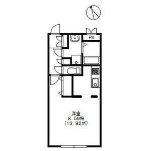 Branche本陣（205） 間取り図画像