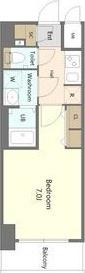 S-RESIDENCE名古屋菊井aline（206） 間取り図画像