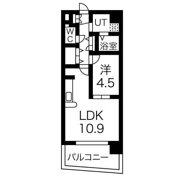 マザー花の木（703） 間取り図画像