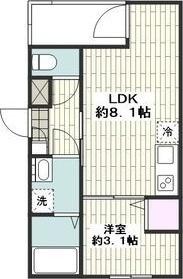MOVE中村公園SOUTHII（101） 間取り図画像