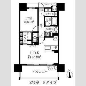 グランパセオ名駅那古野（1402） 間取り図画像