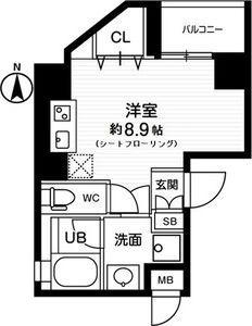 AVANTI　johoku（603） 間取り図画像