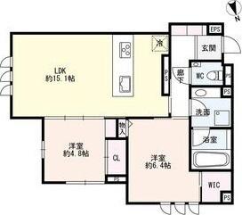 極稀(ごくまれ)（101） 間取り図画像