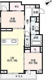 極稀(ごくまれ)（102） 間取り図画像