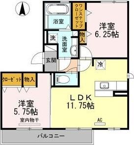 ハロディア（301） 間取り図画像