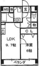 レージュ高道（403） 間取り図画像
