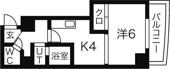ワピタ名駅（103） 間取り図画像