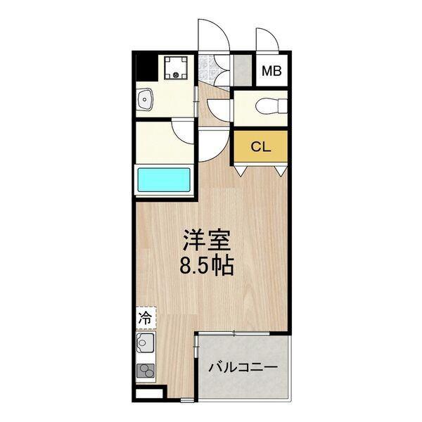 CITY SPIRE 名駅北（206） 間取り図画像