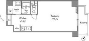 T’s Residence Nagoya（501） 間取り図画像