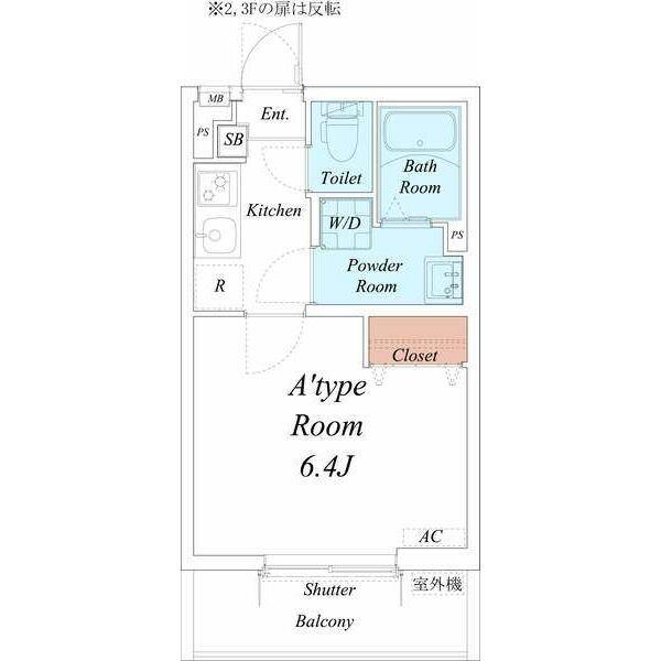 リブリ・千成（303） 間取り図画像