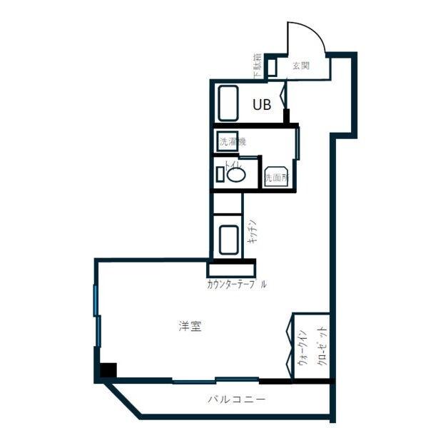 サンライズソブエ（7E） 間取り図画像