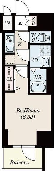 S-RESIDENCE名駅太閤（1101） 間取り図画像