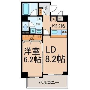FS.幅下（608） 間取り図画像