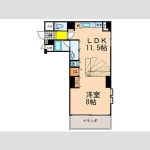 TKマンション（201） 間取り図画像