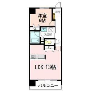 ハピネス城北（401） 間取り図画像