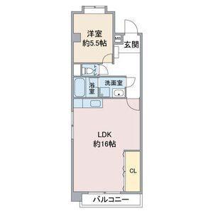 フジパークハイツ A棟・B棟（B402） 間取り図画像