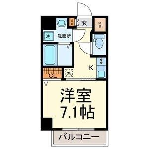 プランドール名駅（203） 間取り図画像
