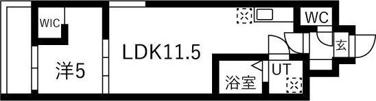 ジトローネ庄内（103） 間取り図画像