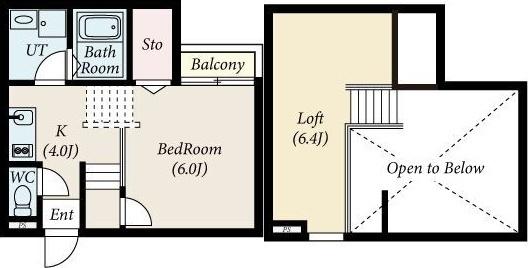 Creo庄内通七番館（101） 間取り図画像