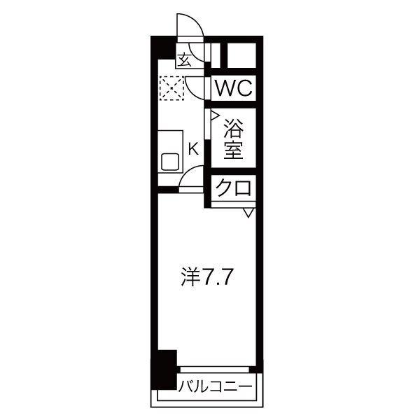 Deux mille deux（206） 間取り図画像