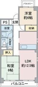 FREESIA（3A） 間取り図画像
