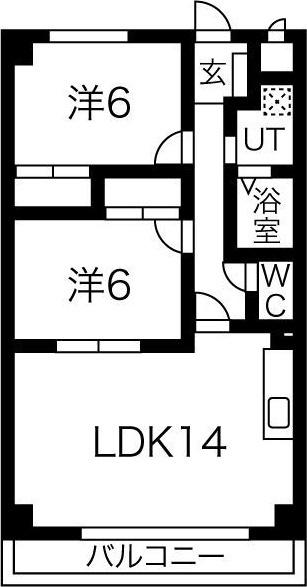 リヴィエル城屋敷（203） 間取り図画像