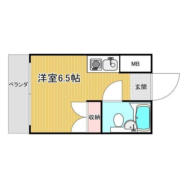 G1ビル浅間町（206） 間取り図画像